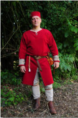 Kleidung des Mannes